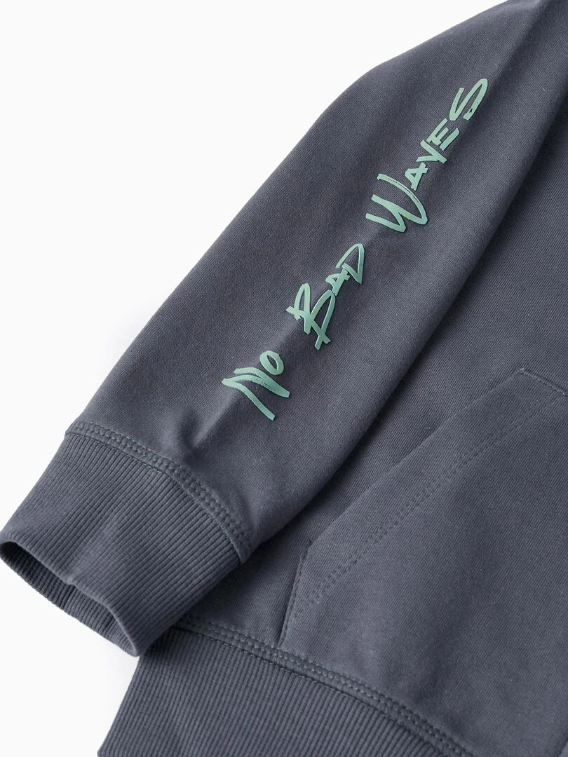 Manteau avec Capuche + Pantalon de Sport pour Garçon 'On The Waves'  NO DRAMA IN THE BAHAMAS   Gris