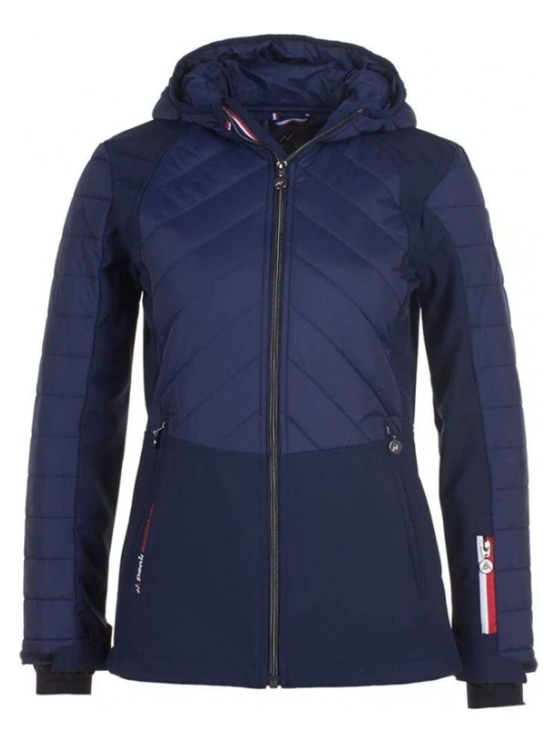 Blouson softshell femme ALENDER PEAK MOUNTAIN Bleu marine
