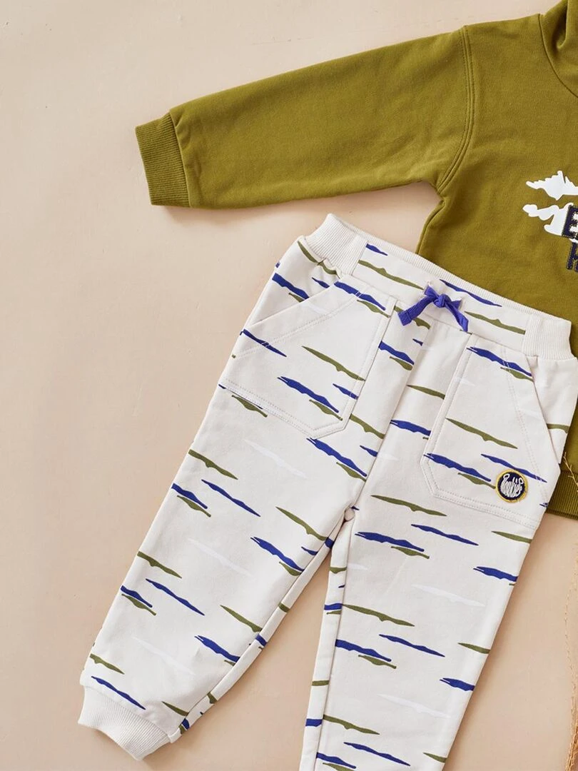 Pantalon jogging en molleton Noukie's Beige