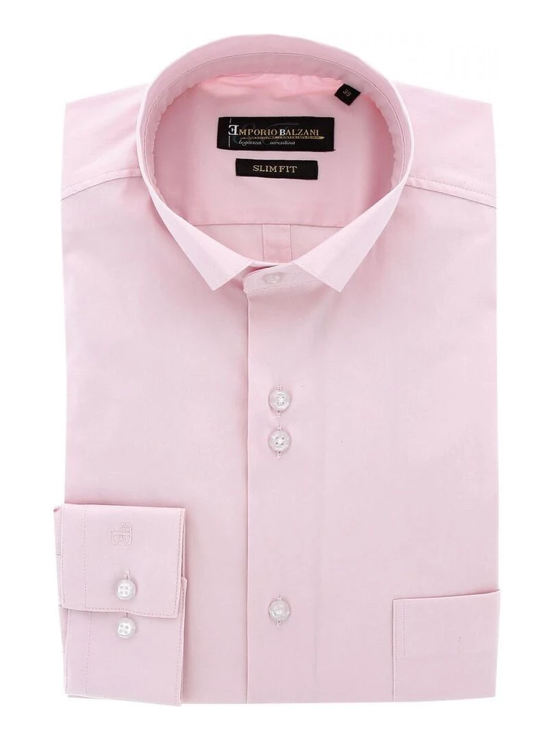 Chemise mode col cousu NINO Rose