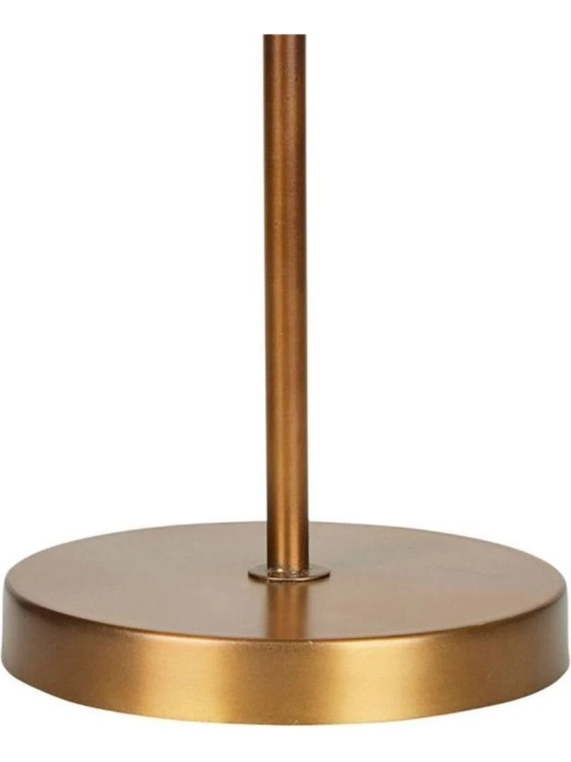 Lampe métal bronze Daya   Jaune