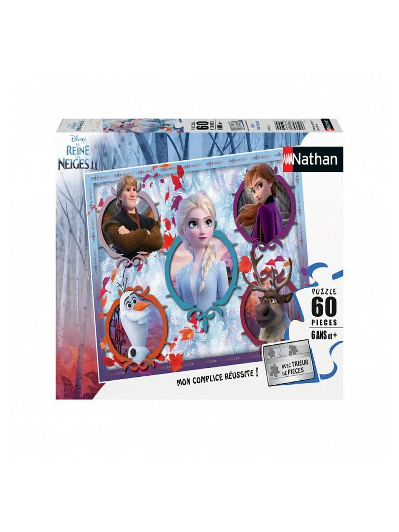 Puzzle 60 P Unis Pour La Vie  Disney La Reine Des Neiges 2   N/A