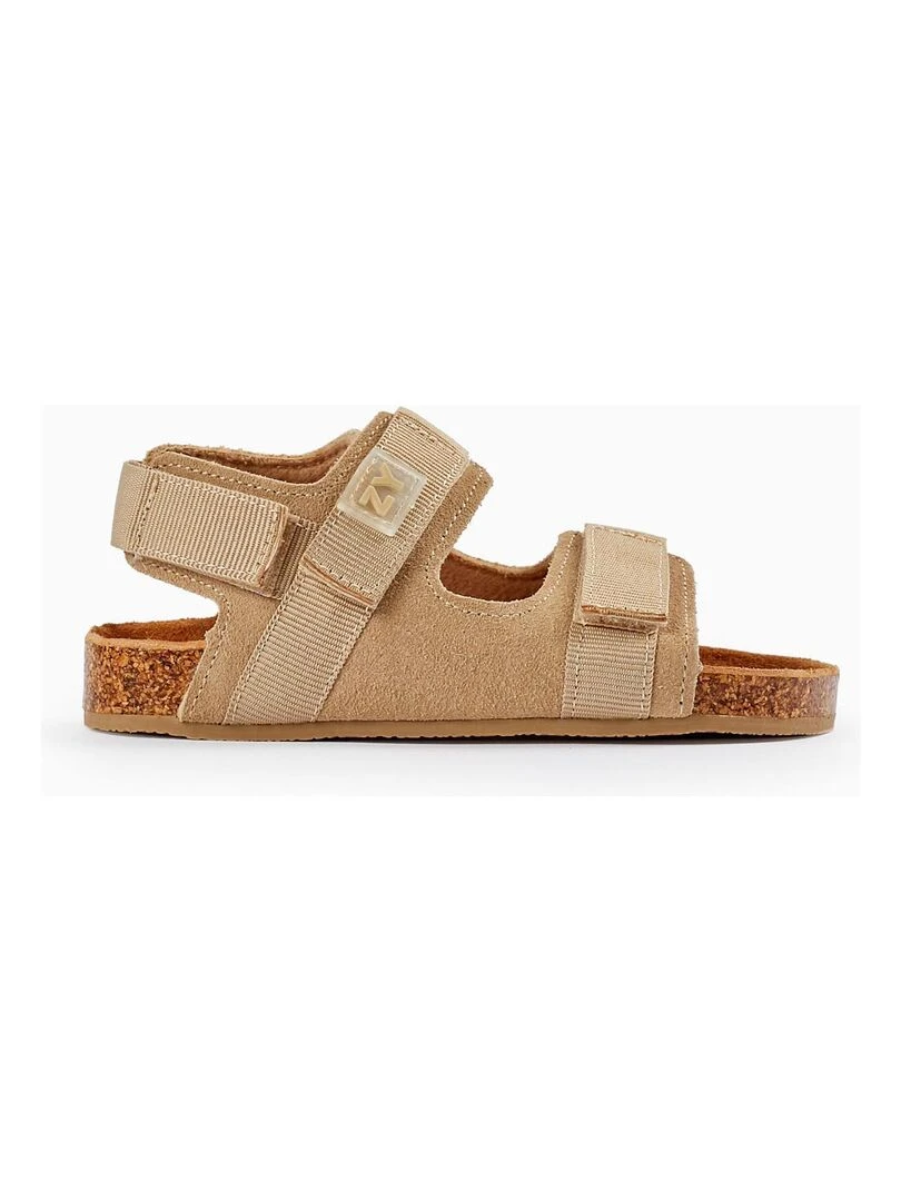 Sandales en cuir pour bébé garçon MATISSE Beige