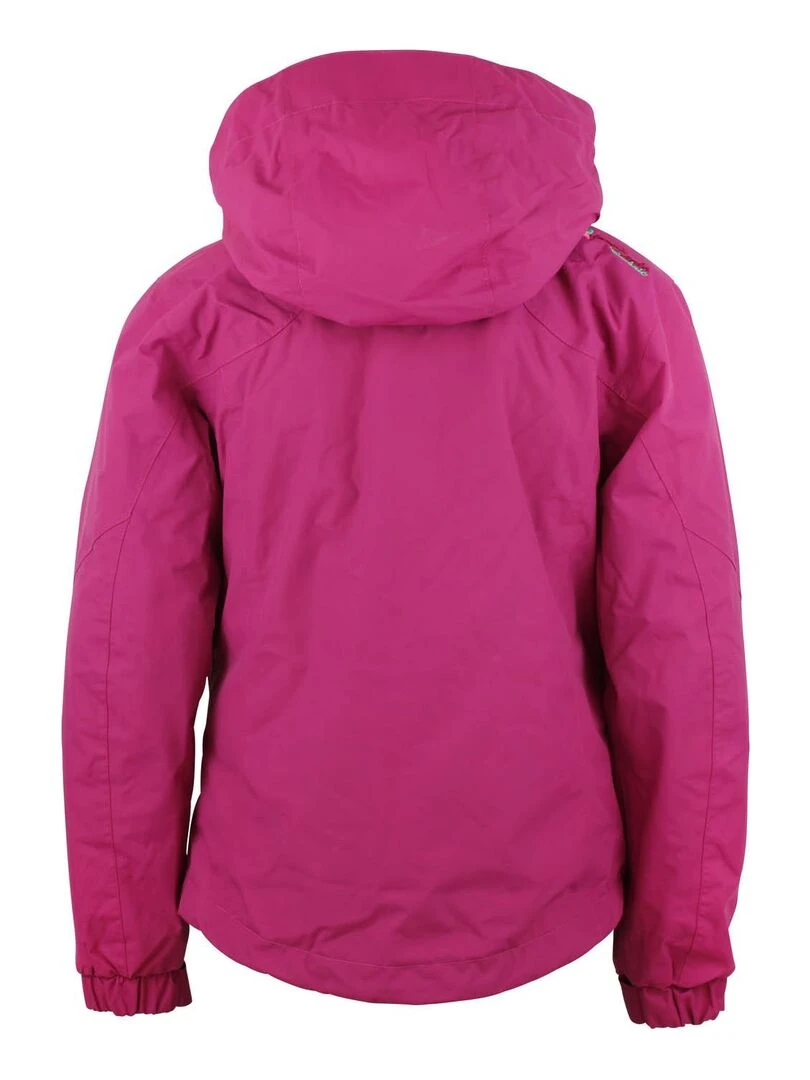 Blouson de ski fille 3 en 1 fille FACIONO PEAK MOUNTAIN Rose fushia