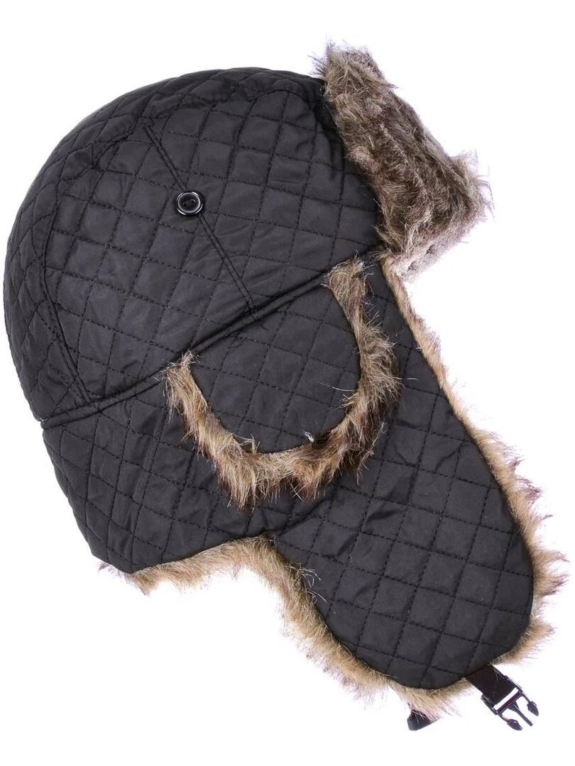 Chapka Matelassée   Marron foncé