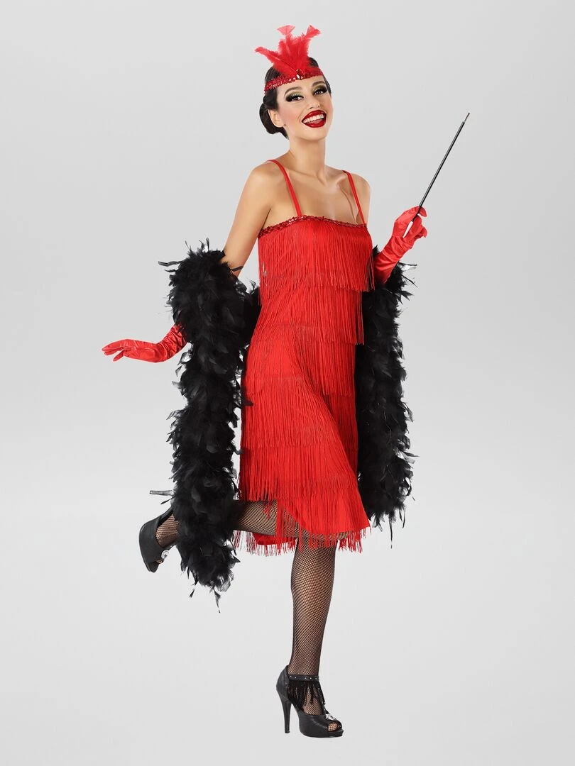 Déguisement 'Charleston' Rouge
