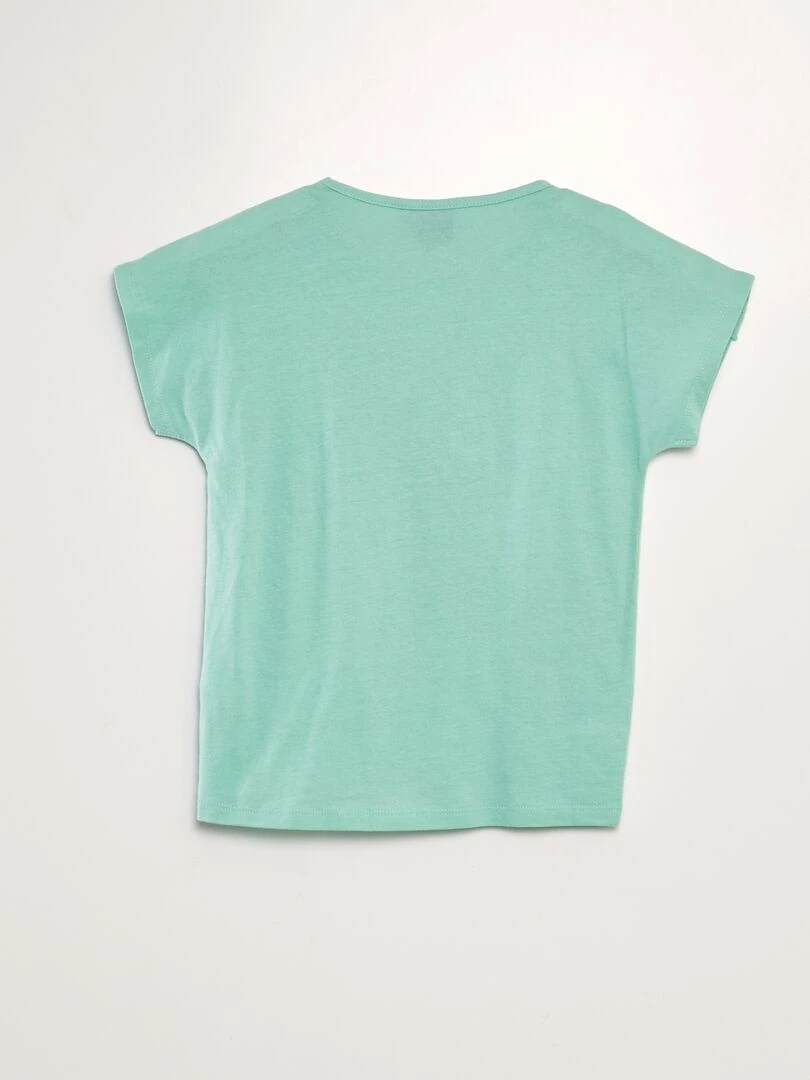 T shirt fantaisie 'Disney'   Vert