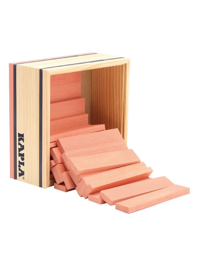 Carrés 40 kapla   couleur Rose   N/A