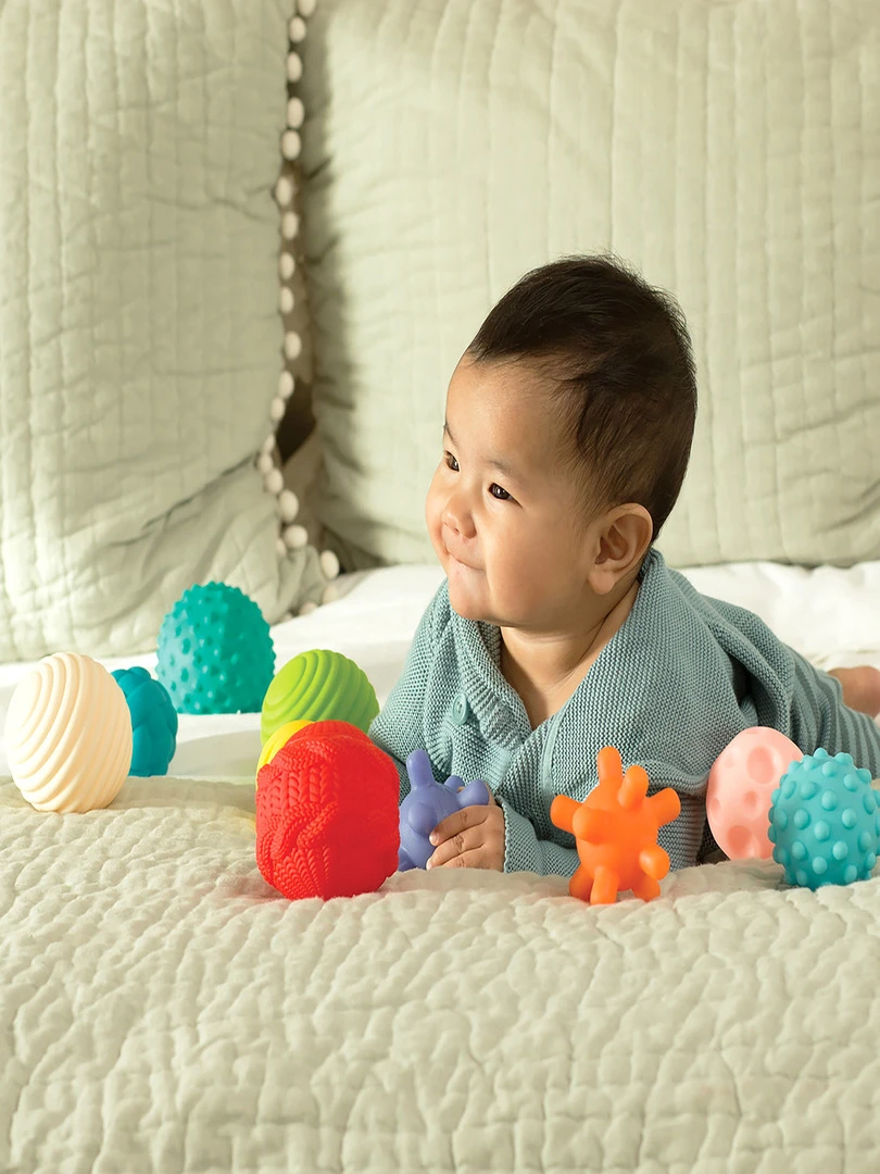 Lot de 10 balles sensorielles Sensory   N/A