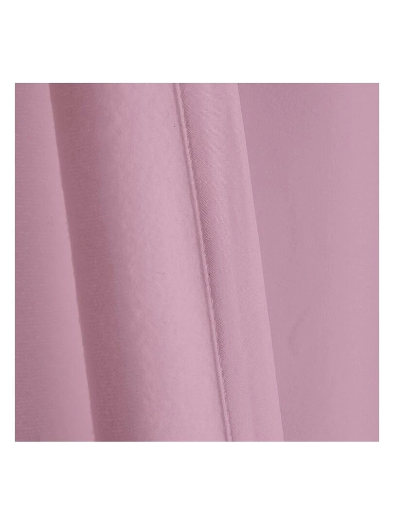 Rideau Isolant 'PERMANENT' 'TODAY' Rose