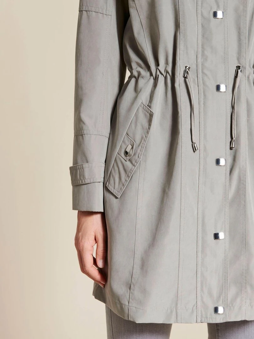 Parka 3/4 mi saison   Damart   Violet clair