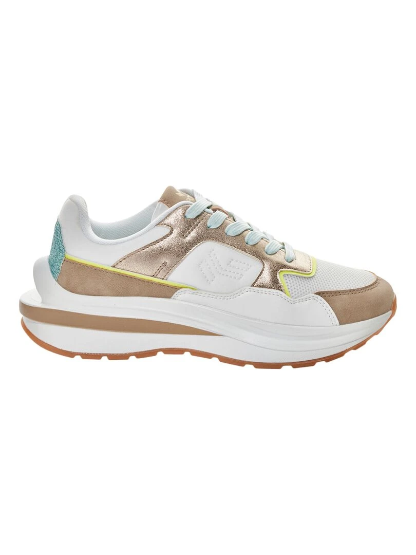 Basket à Lacets Kaporal Clipper Beige
