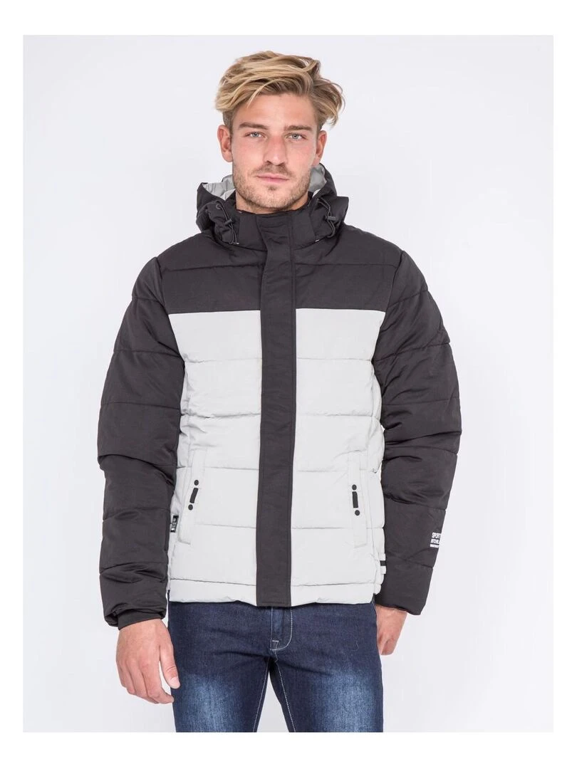 Doudoune capuche amovible ZANDREW Noir