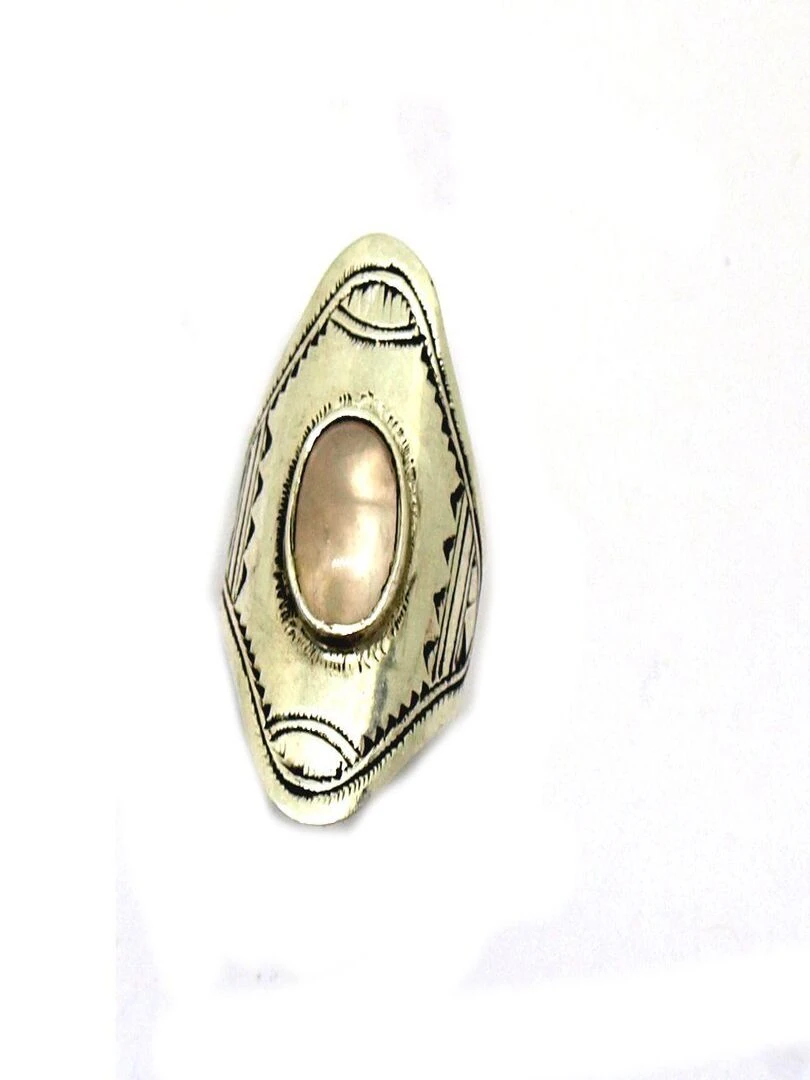 Bague touareg navette Bijoucolor Rose