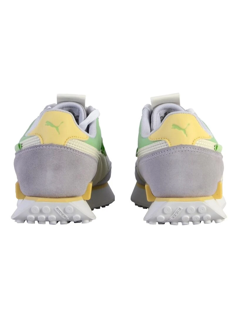 Basket Cuir Puma Future Rider Pastel Wns   Blanc