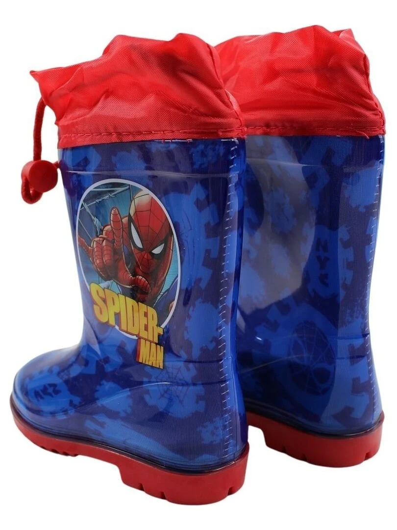 Baskets avec semelles lumineuses ‘Spiderman’   Bleu/blanc/rouge