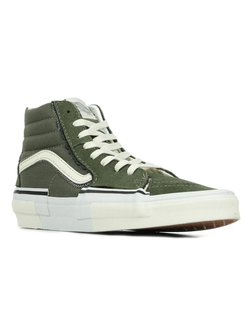 Baskets Vans Sk8 Hi Reconst Vert olive