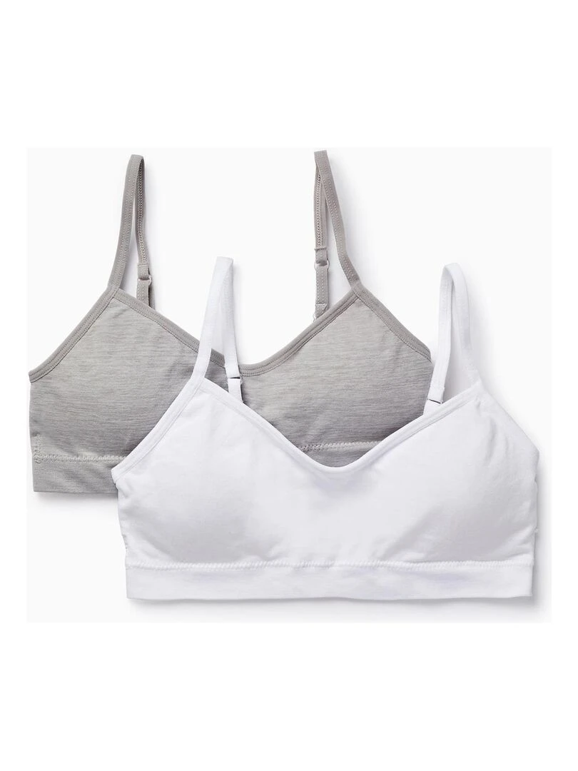 Pack 2 Soutiens Rembourrés pour Fille ESSENTIALS LINE Multicolore