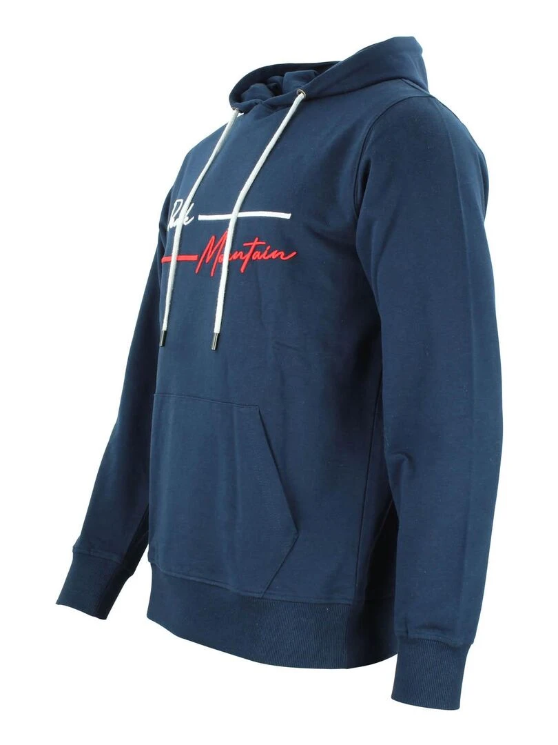 Sweat à capuche homme CODEK   PEAK MOUNTAIN   Bleu marine