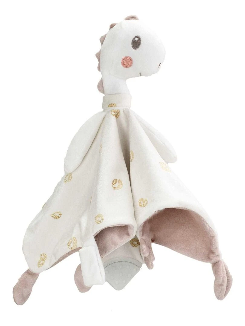 Doudou mouchoir bébé Dina la dinosaure N/A