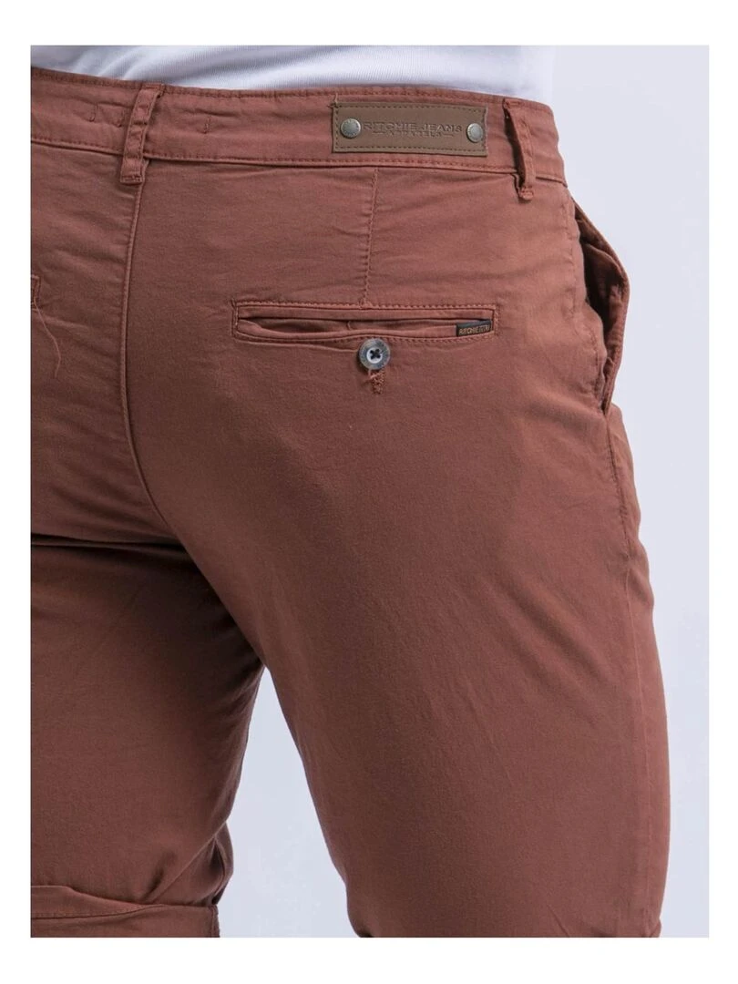 Bermuda chino BABILITO   Rouge brique