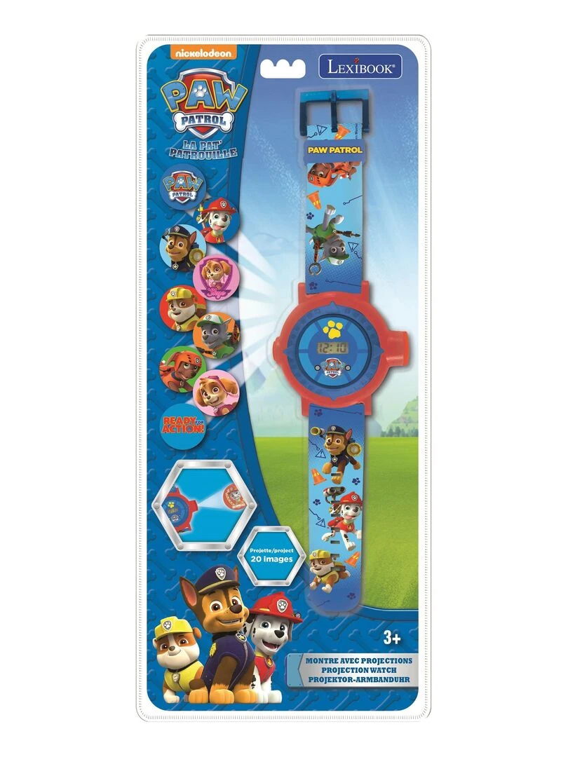 Montre Digitale Avec Projection De 20 Images Design Pat' Patrouille   N/A