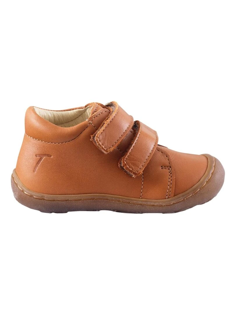 Chaussures premiers pas cuir Pumpy Marron