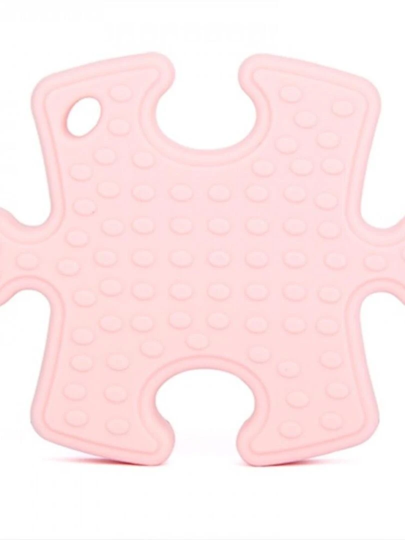 Jouet Dentition & Educatif Puzzle Rose