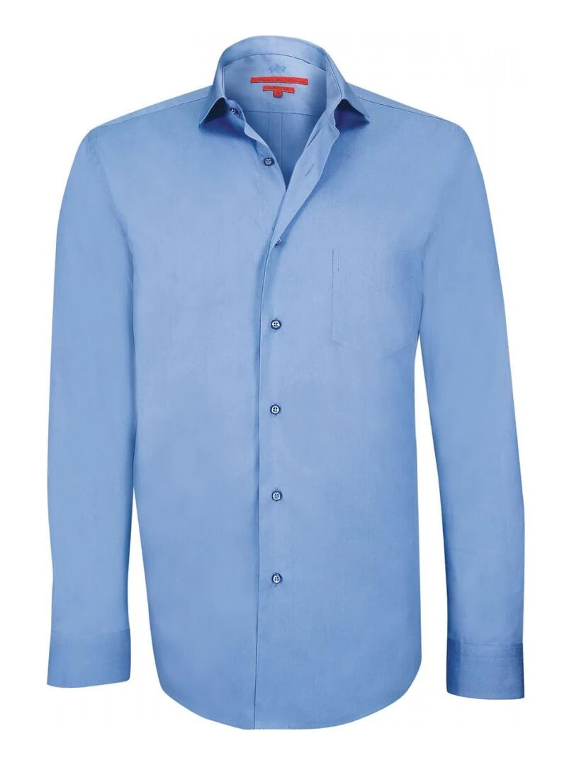 Chemises double fil 120/2 CARNABY Bleu