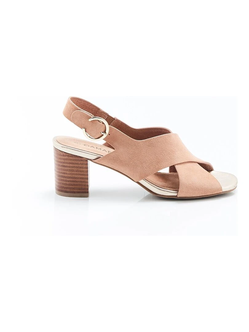 Sandales à talon   Damart   Noir