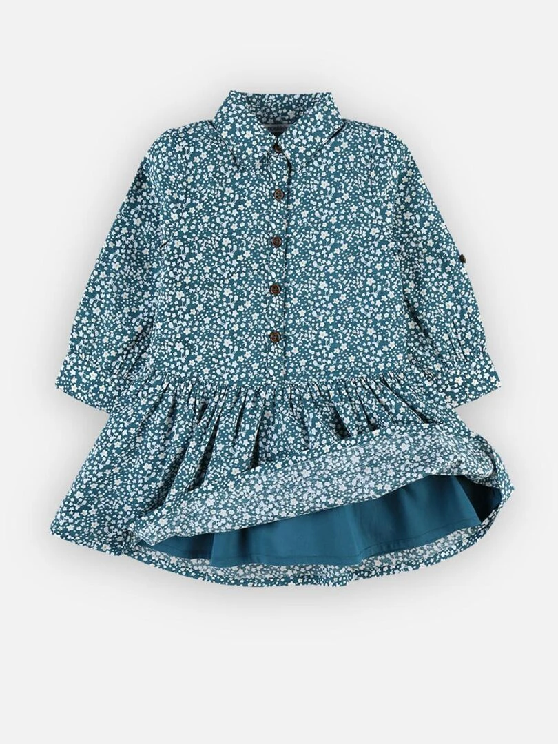 Robe à imprimés fleuris  canard   Noukie's   Vert