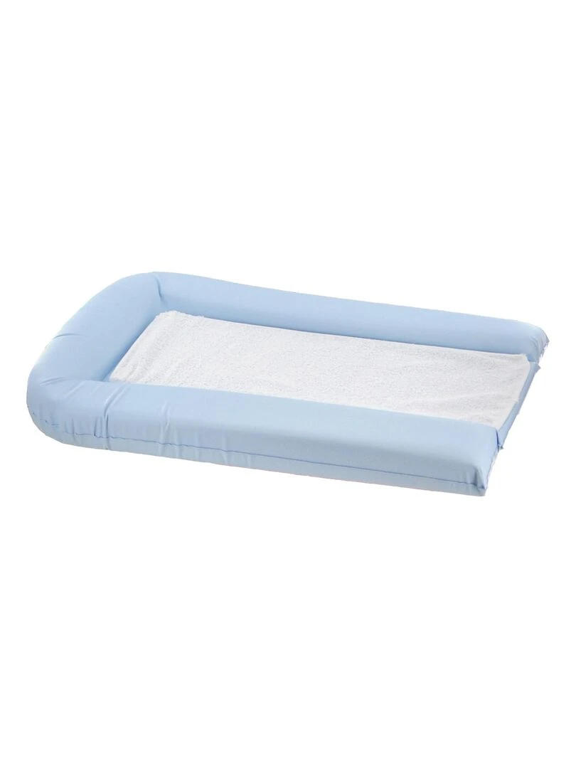 Matelas à langer avec éponges amovibles Bleu ciel