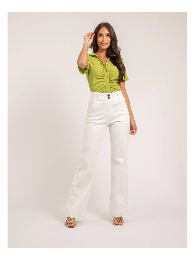 Chemise manches courtes ORLA   Vert