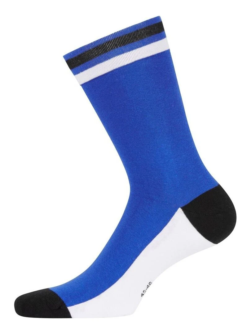 Lot de 4 Paires de Chaussettes de ville homme Fantaisie Racing Freegun   Noir