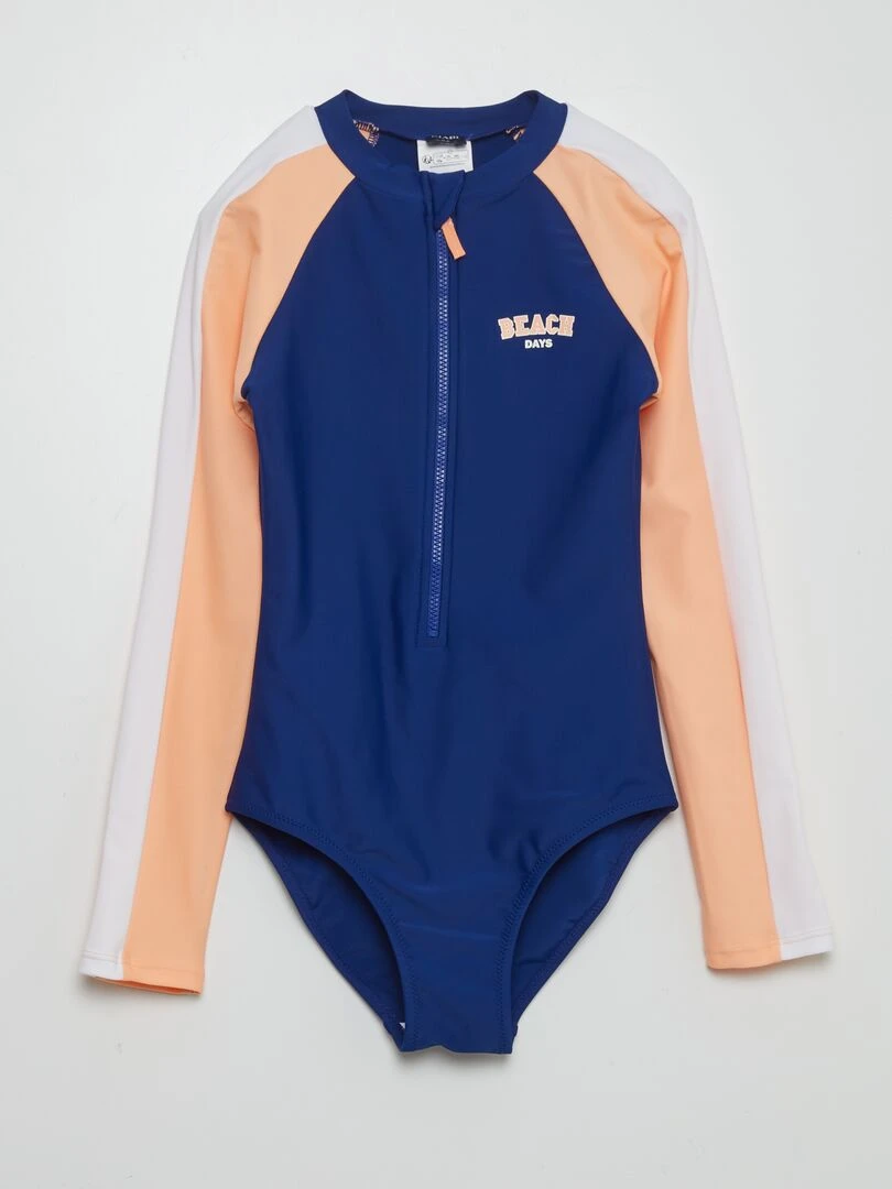 Body de bain Bleu/rose/blanc