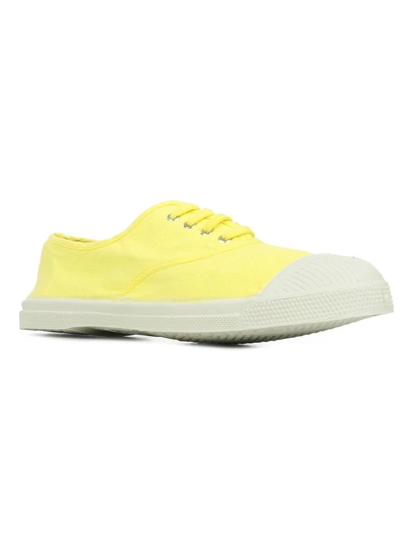Baskets Bensimon Lacets Jaune