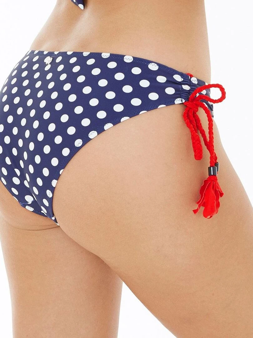 Slip de bain PLAISANCE   Brigitte Bardot Bain   Bleu