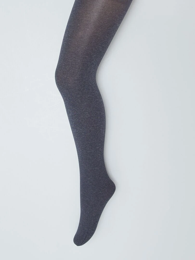 Lot de 2 paires de collants opaques   Gris