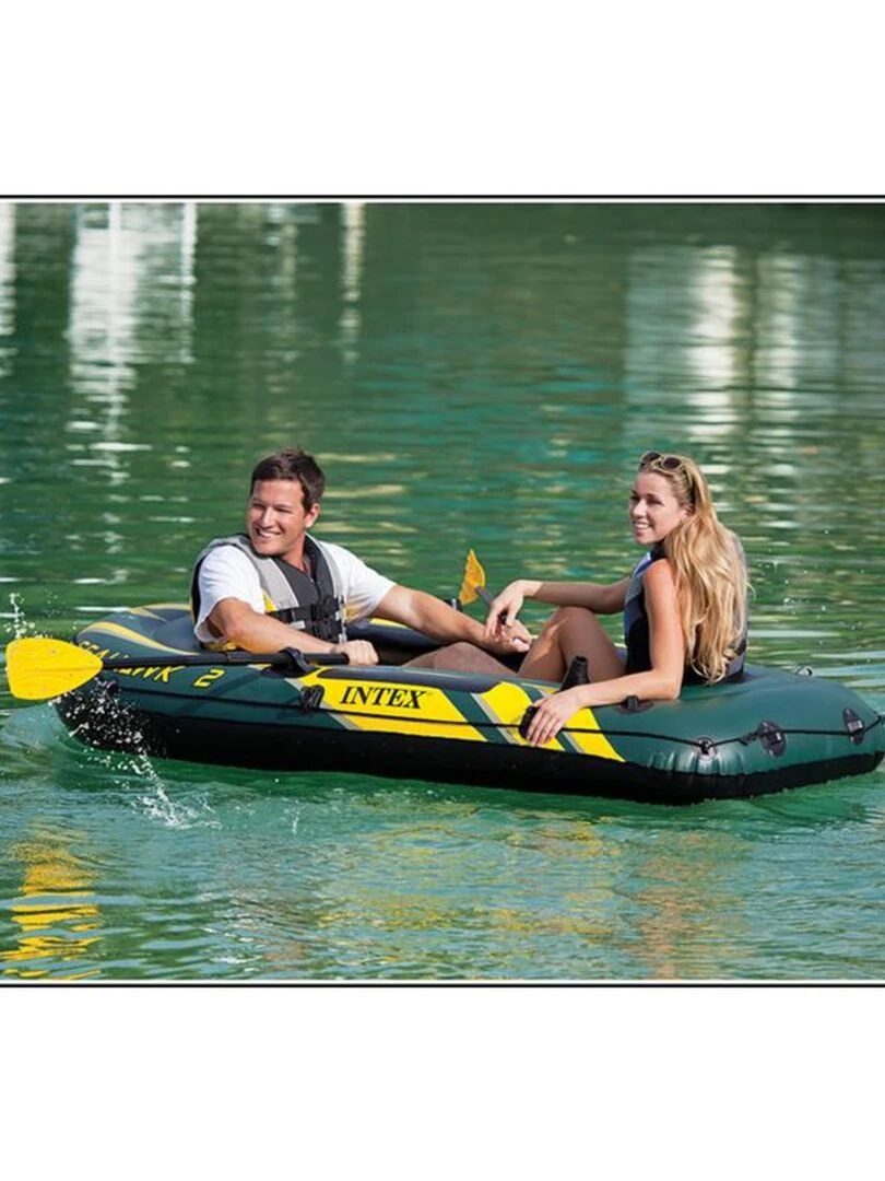 Bateau gonflable Seahawk 2  set avec pompe et pagaies   N/A