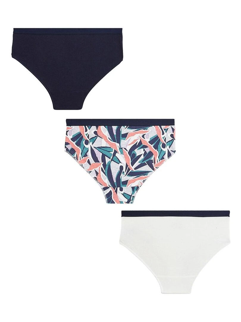 Lot de 3 culottes fille Raven Multicolore