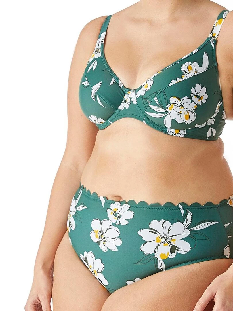 Culotte de bain taille haute BAHIA   Brigitte Bardot Bain   Vert