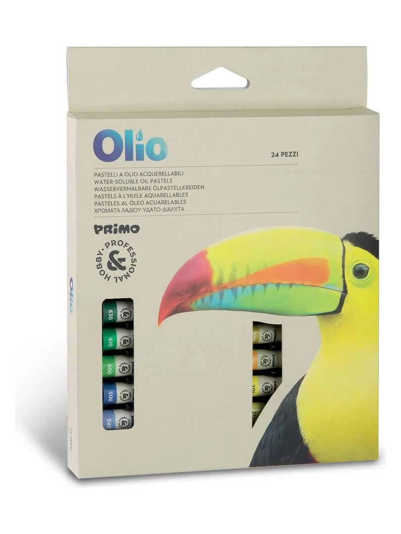 24 pastels à l'huile aquarellables   N/A