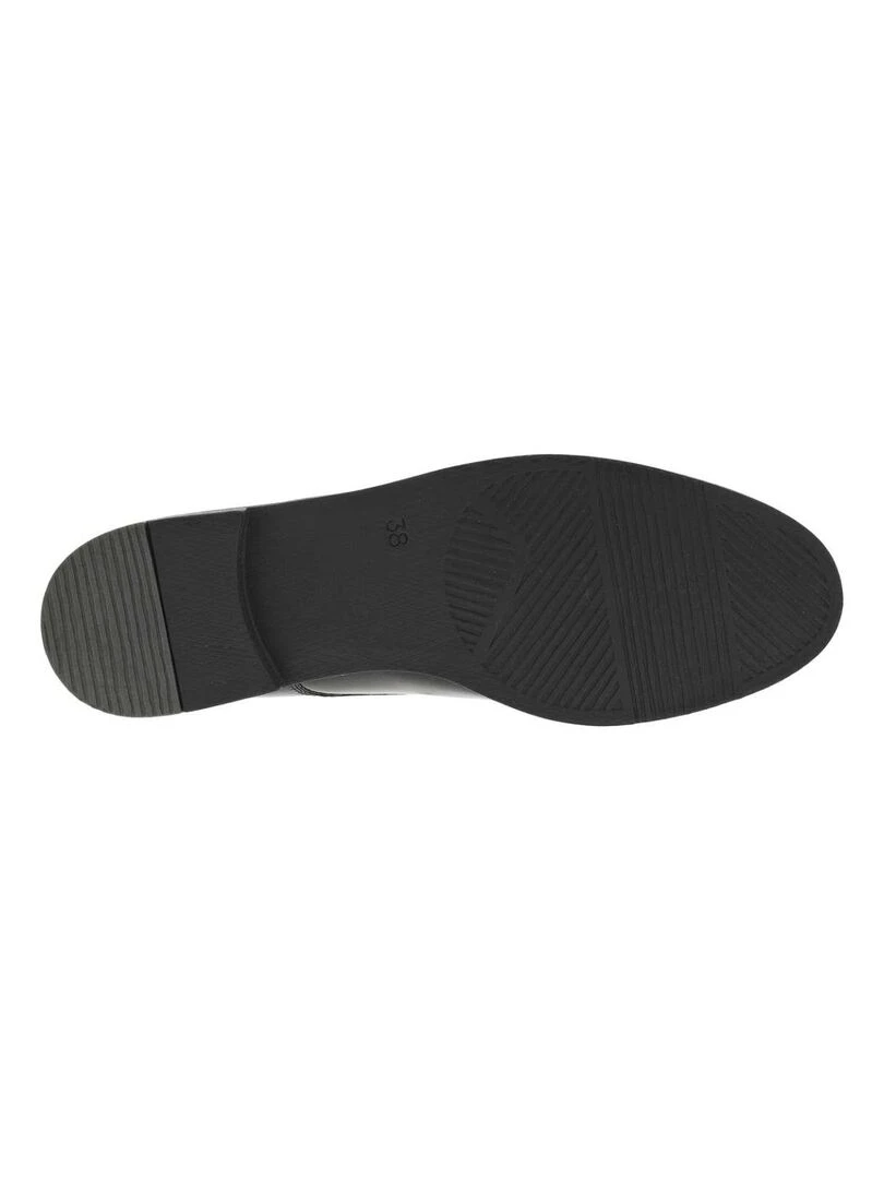 MARCO TOZZI   Derbies talon plat   Noir
