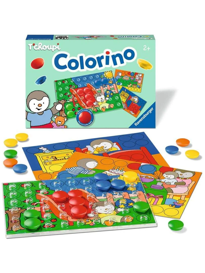 Jeu de couleurs : Colorino : T'Choupi N/A