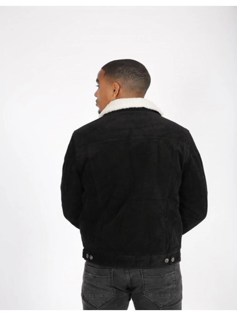 Veste sherpa Kebello   Noir Noir