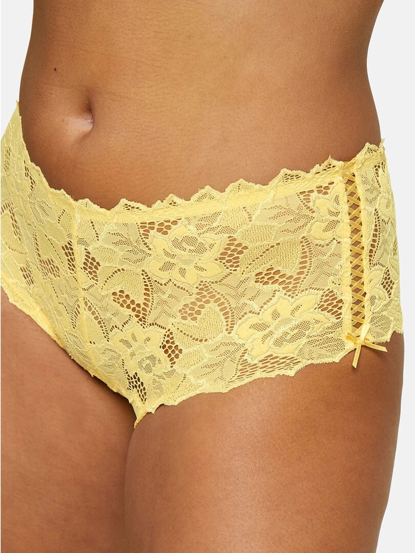 Culotte en dentelle Arum 'Sans Complexe' JAUNE