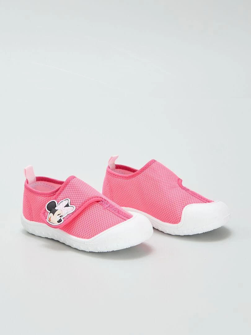 Chaussures en tissu 'Mnnie' Rose