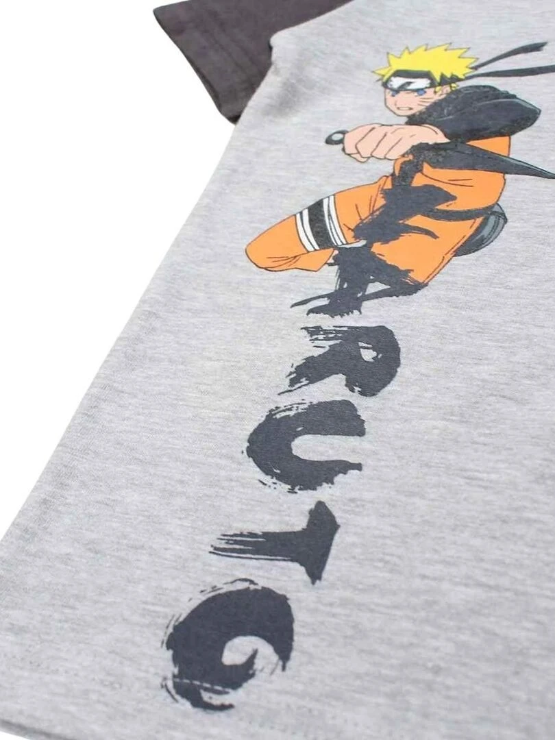 Disney   T shirt garçon imprimé My Hero Academia en coton   Blanc