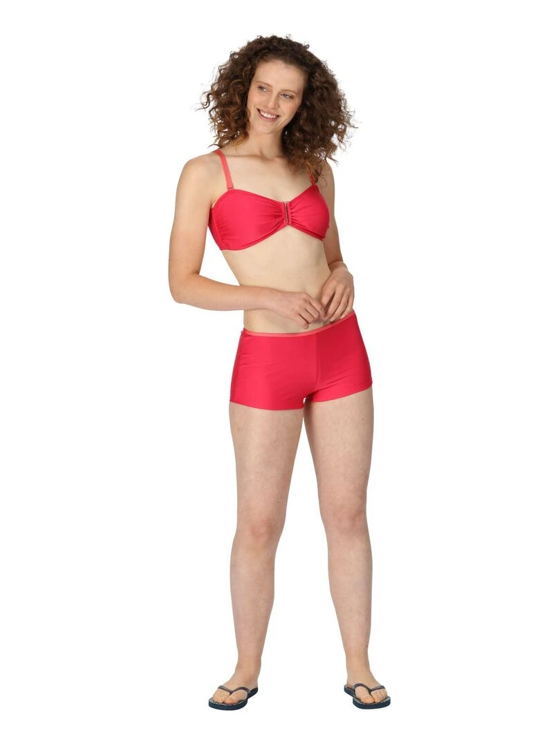 Hi Tec   Blouson de ski NAMPA   Gris Rouge