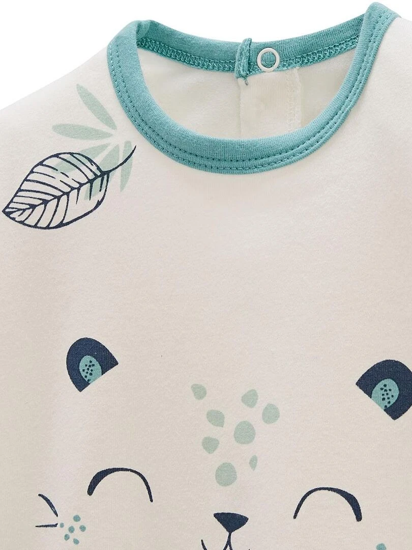 Pyjama bébé 2 pièces Belem   Bleu